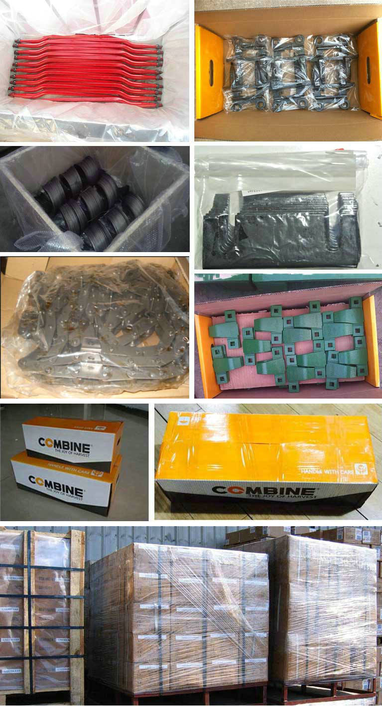 Crop lifters for combine harvester