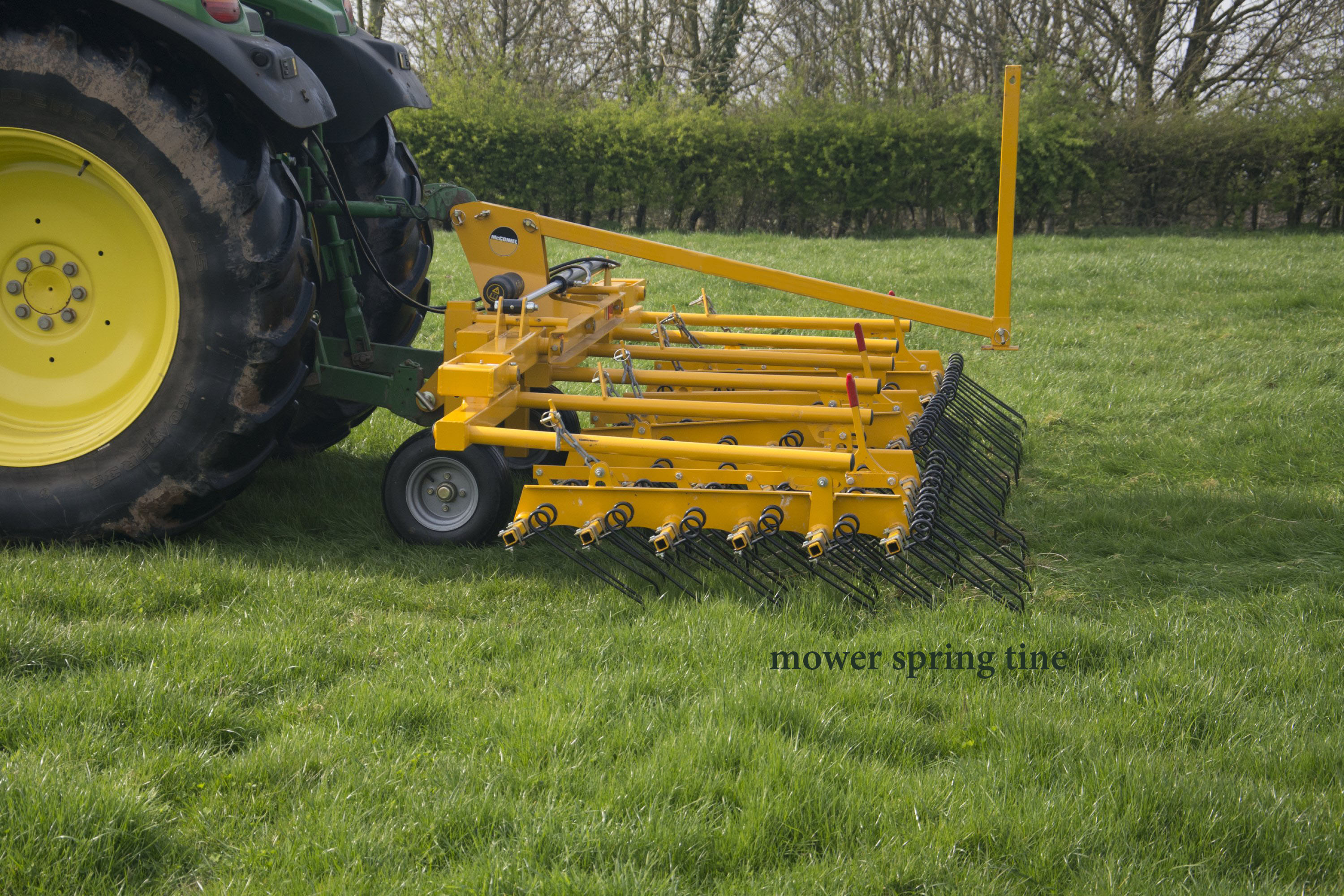 Combine Harvester Cultivator Baler Grass Mower Pick-up Spring Tine Harrow for J D farm machine(图5)