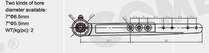 combine knife head for farming tractor replacement for JD, CLAAS, CNH(图3)