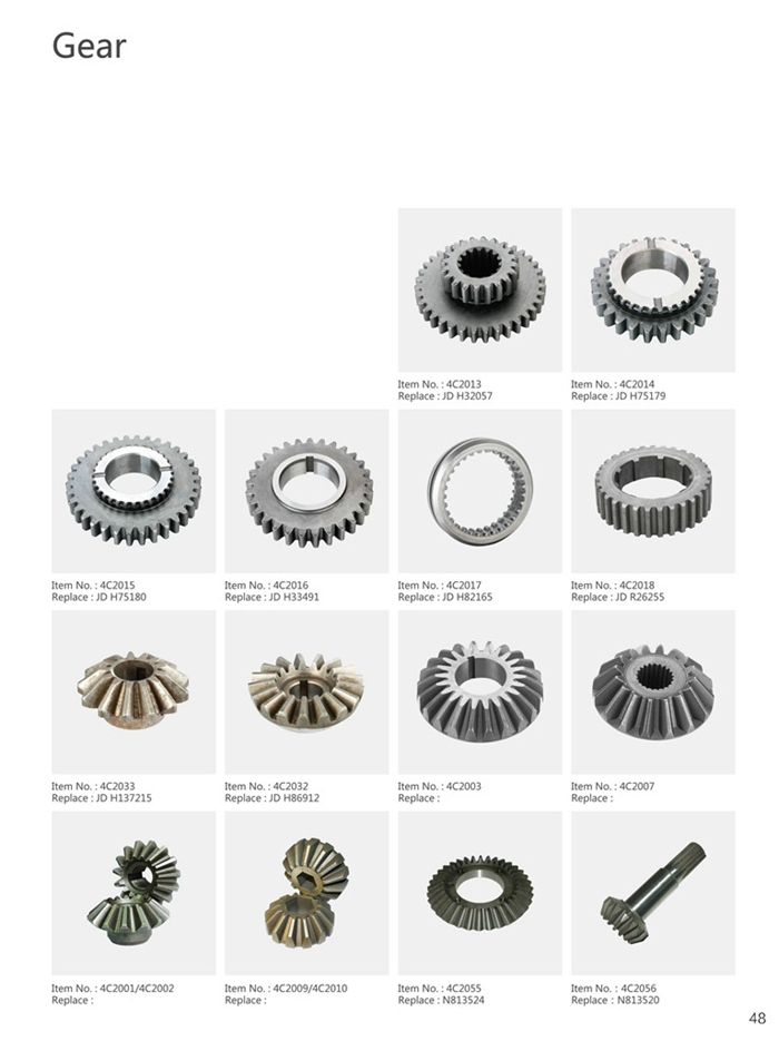 Original Quality Double Gear H32057 for transmission gearbox of J-D 1032 - 1085, 950 - 985 combine harvesters(图5)