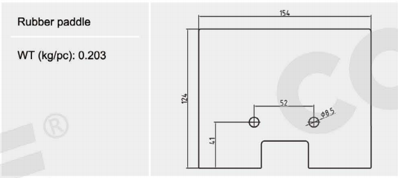 642644.0 Claas Harvester Parts Elevator Roller Chain Paddle(图3)