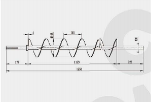 High Quality Auger For Harvester Earth Auger replacement for JD, CLAAS, CNH(图9)