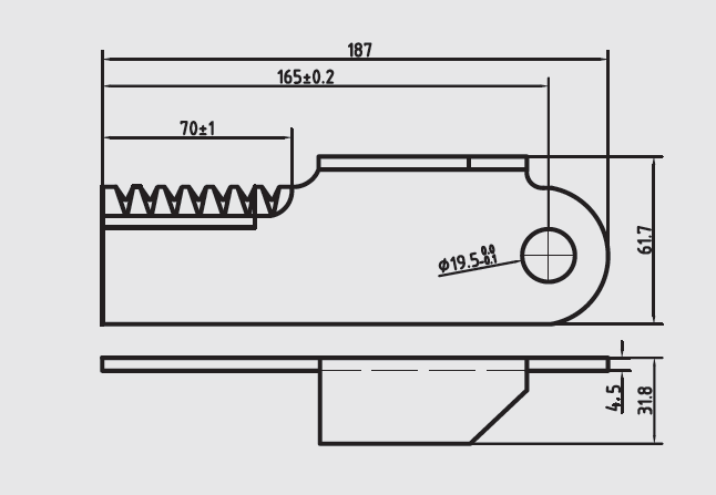 Agricultural Cultivator Spare parts Rotary cutting blade(图14)