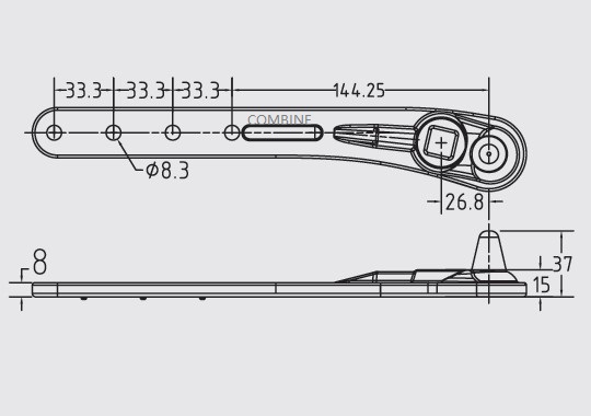 AH121075 cutting platform sickle drive head fits(图10)