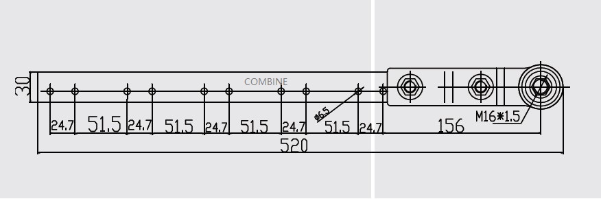 AH121075 cutting platform sickle drive head fits(图4)