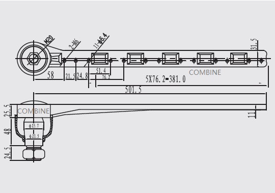 AH121075 cutting platform sickle drive head fits(图8)