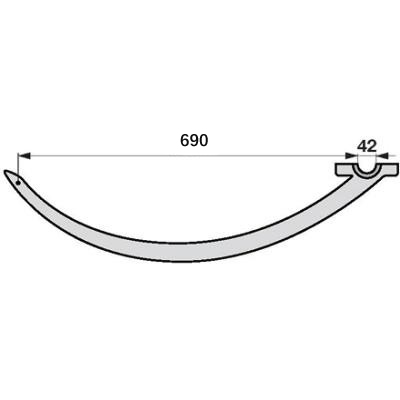 High quality agricultural spare part for baler Needle(图7)