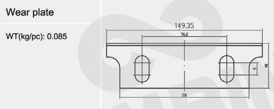Cutter bar Steel Wear Plate for combine harvester(图11)
