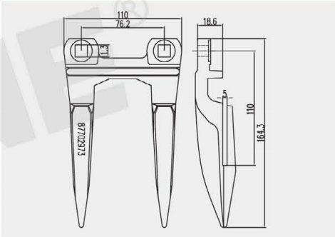Agricultural Machinery Spare Parts Forged Knife Guard Knife Finger for JD , CLAAS , Case IH(图9)