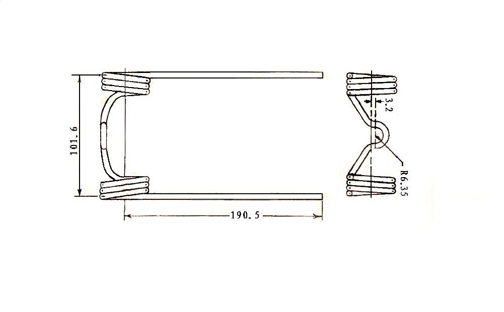 agricultural machinery parts spare steel spring tine for J D baler(图8)