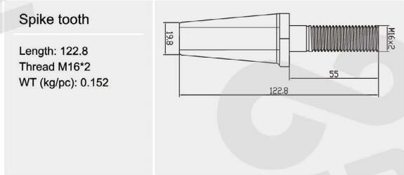 H132057 Spike combine Tooth Cylinder NEW Aftermarket(图10)