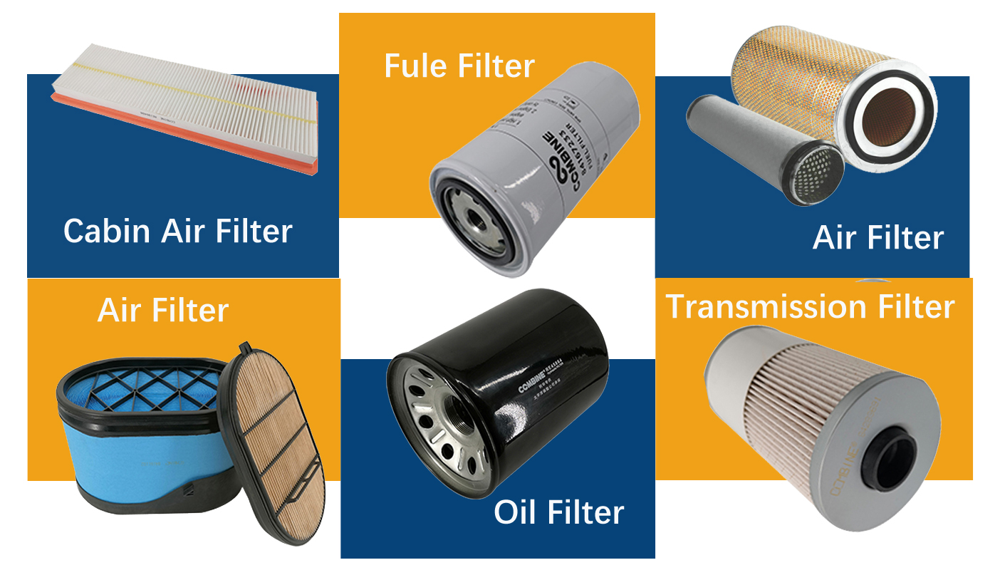 Agricultural machinery parts for Tractor engine oil filter replacement for John Deere Parts and CNH Air Filter element(图2)