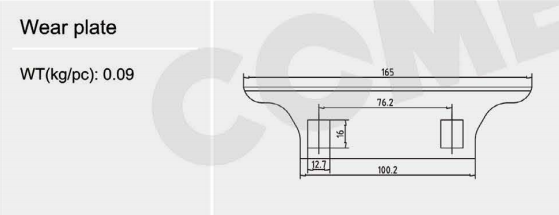 Cutter bar Steel Wear Plate for combine harvester(图9)